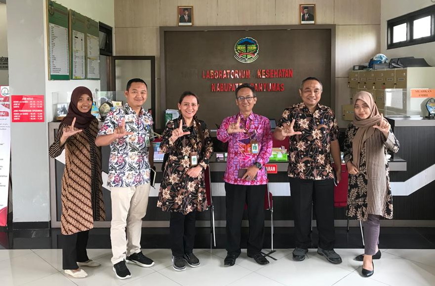 Kunjungan ke UPTD Laboratorium Kesehatan Kabupaten Banyumas